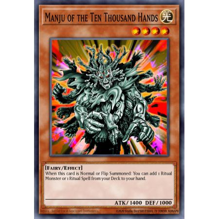 Manju of the Ten Thousand Hands (Super Rare)