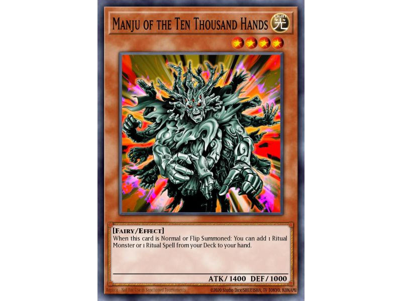 Manju of the Ten Thousand Hands (Super Rare)