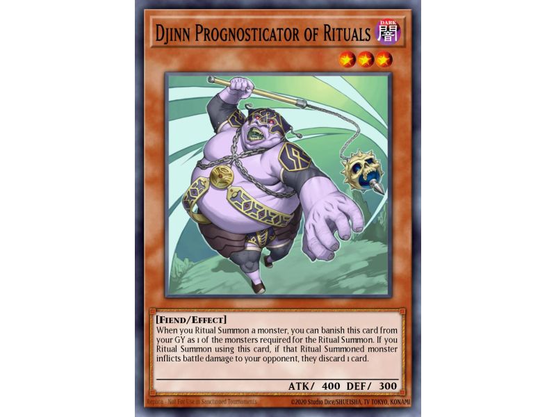 Djinn Prognosticator of Rituals (Super Rare)