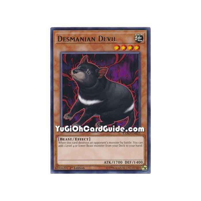 Desmanian Devil (Rare) – Extreme Force | Carta YUGIOH en México