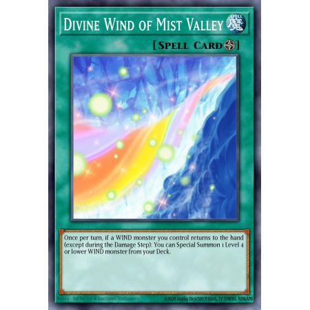 Divine Wind of Mist Valley (Super Rare)