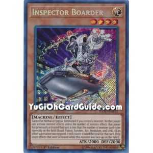 Inspector Boarder (Secret Rare) – Extreme Force | Carta YUGIOH en México