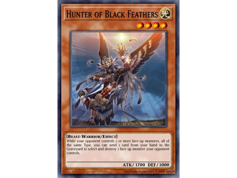 Hunter of Black Feathers (Short Print)