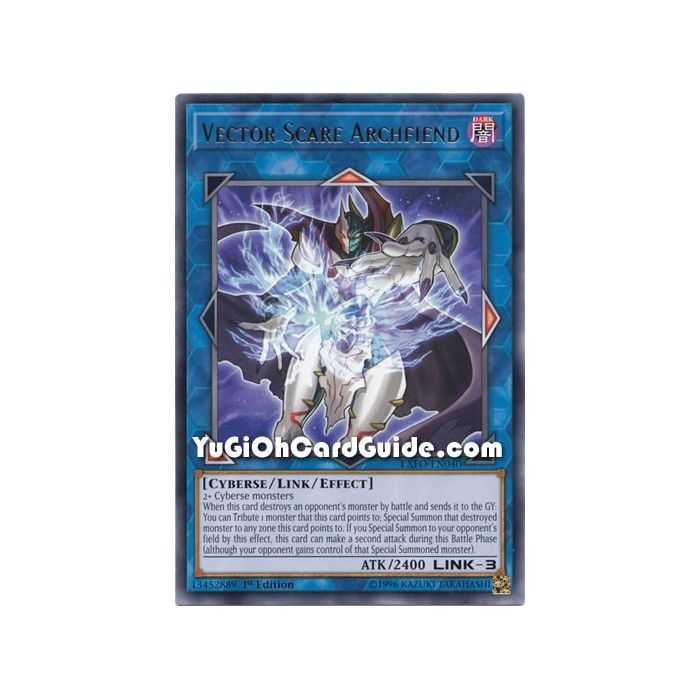 Vector Scare Archfiend (Rare) – Extreme Force | Carta YUGIOH en México