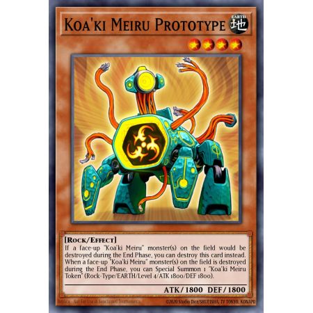 Koa'ki Meiru Prototype (Rare)