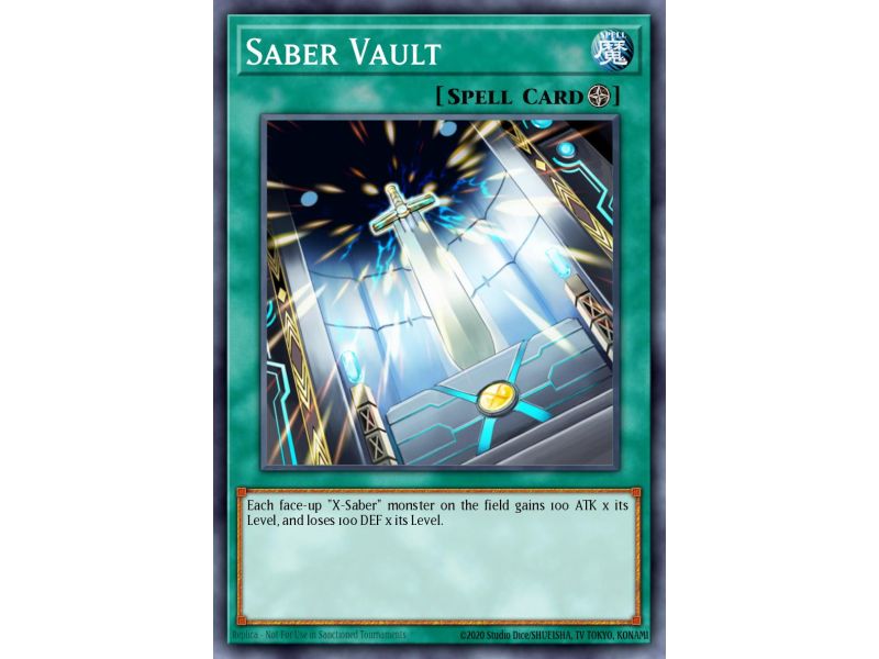 Saber Vault (Secret Rare)
