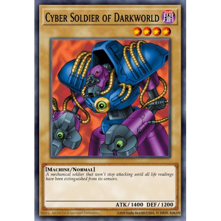 Cyber Soldier of Darkworld (Common)