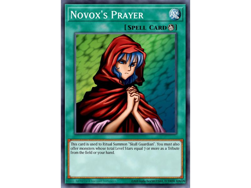 Novox's Prayer (Rare)