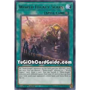 World Legacy Scars (Rare) – Extreme Force | Carta YUGIOH en México