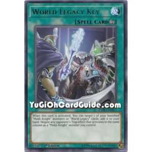 World Legacy Key (Rare) – Extreme Force | Carta YUGIOH en México