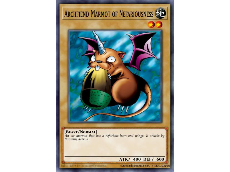 Archfiend Marmot of Nefariousness (Common)