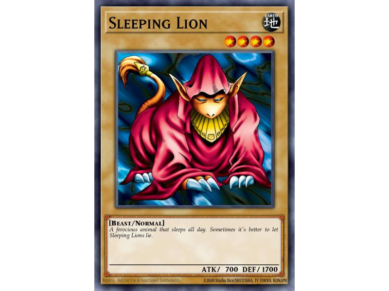 Sleeping Lion (Common)