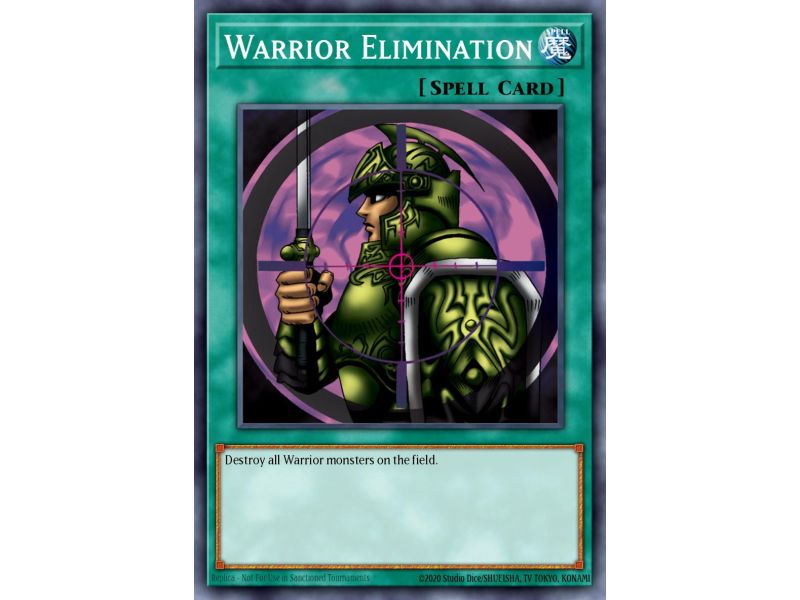 Warrior Elimination (Super Rare)