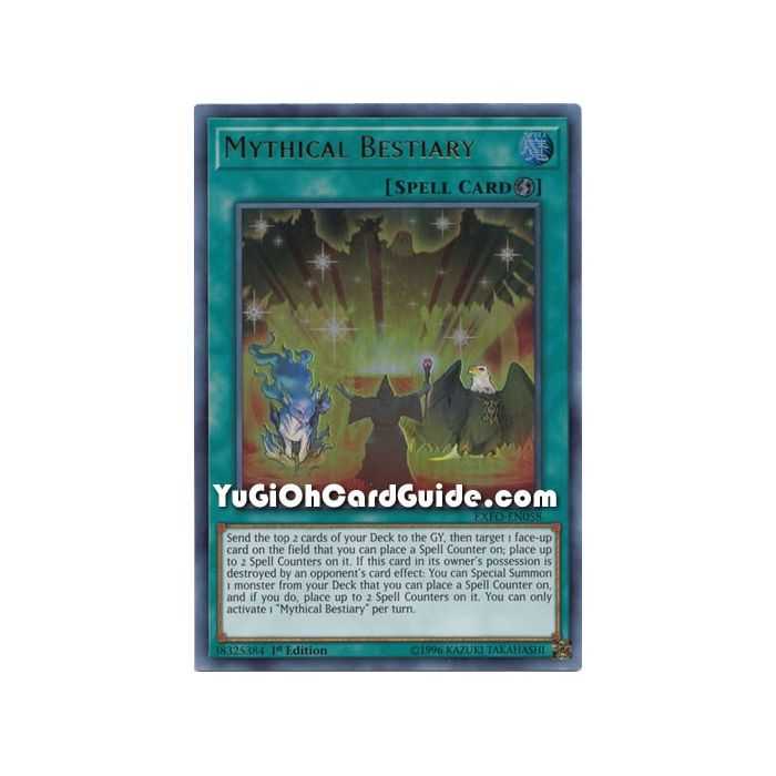 Mythical Beastiary (Ultra Rare) – Extreme Force | Carta YUGIOH en México