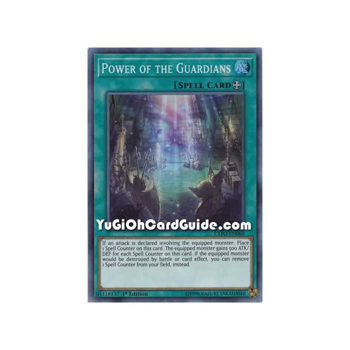 Power of the Guardians (Super Rare) – Extreme Force | Carta YUGIOH en México