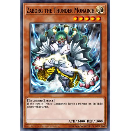 Zaborg the Thunder Monarch (Rare)
