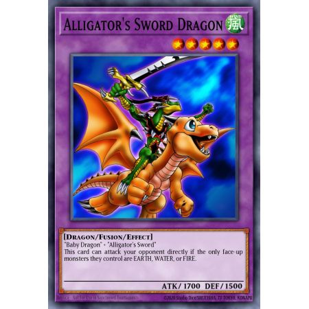 Alligator's Sword Dragon (Rare)