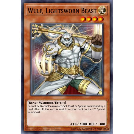 Wulf, Lightsworn Beast (Rare)