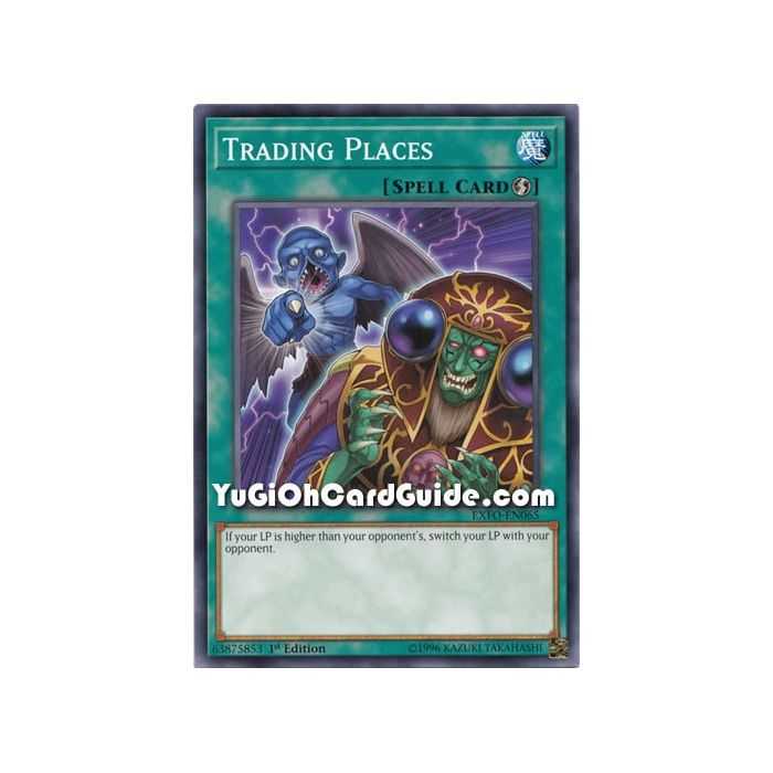 Trading Places (Common) – Extreme Force | Carta YUGIOH en México