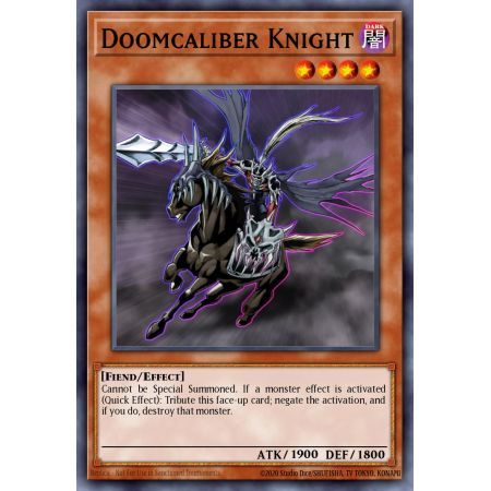 Doomcaliber Knight (Ultra Rare)