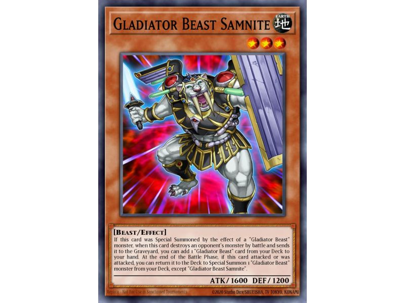 Gladiator Beast Samnite (Super Rare)