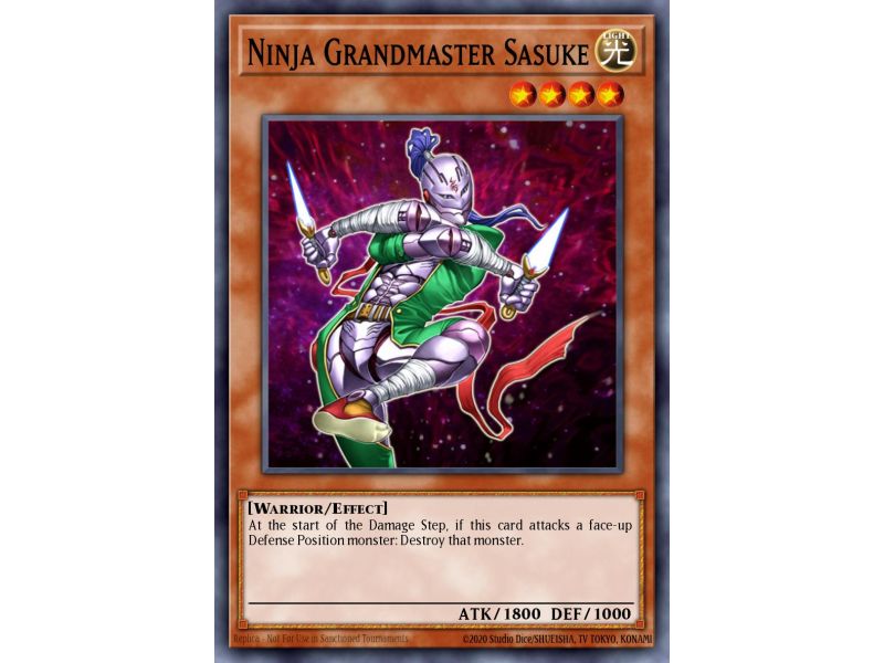 Ninja Grandmaster Sasuke (Super Rare)