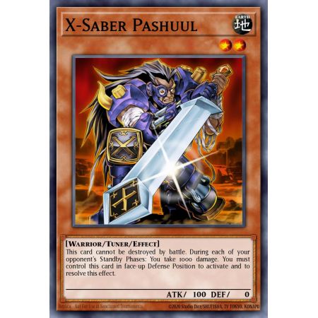 X-Saber Pashuul (Super Rare)