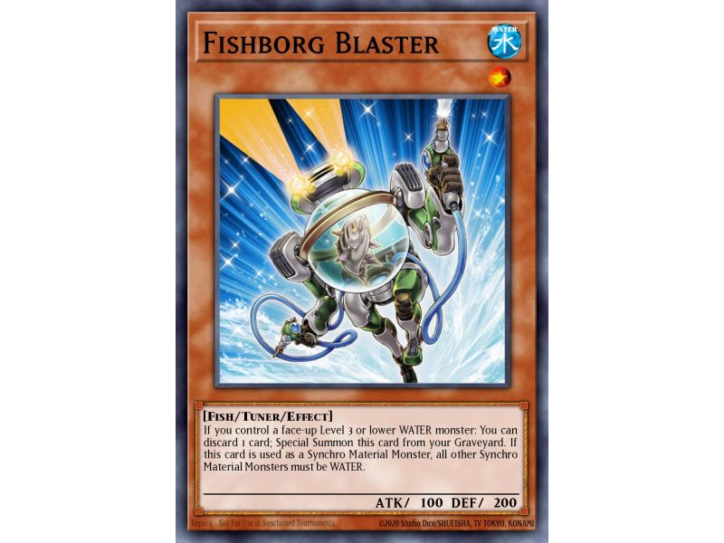 Fishborg Blaster (Super Rare)