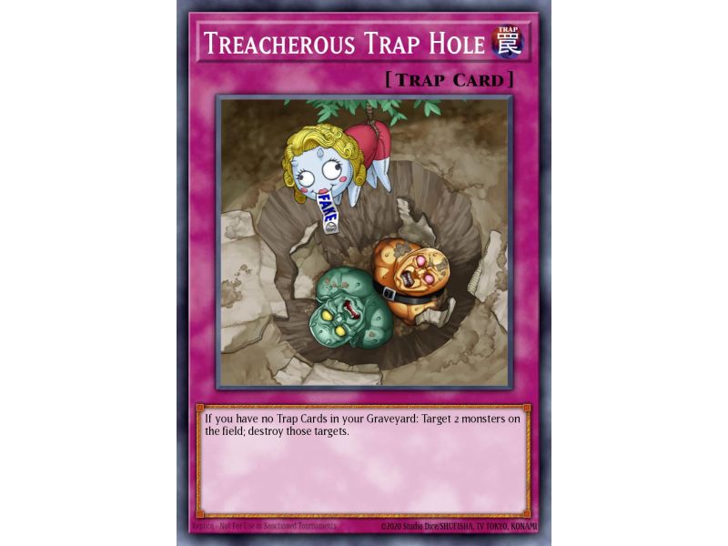 Treacherous Trap Hole (Super Rare)