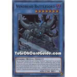 Vendread Battlelord (Super Rare) – Extreme Force | Carta YUGIOH en México