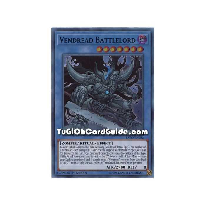 Vendread Battlelord (Super Rare) – Extreme Force | Carta YUGIOH en México