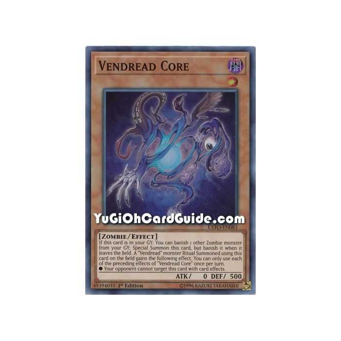 Vendread Core (Super Rare) – Extreme Force | Carta YUGIOH en México