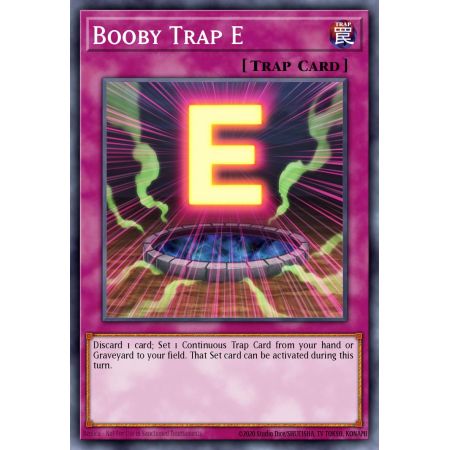 Booby Trap E (Super Rare)
