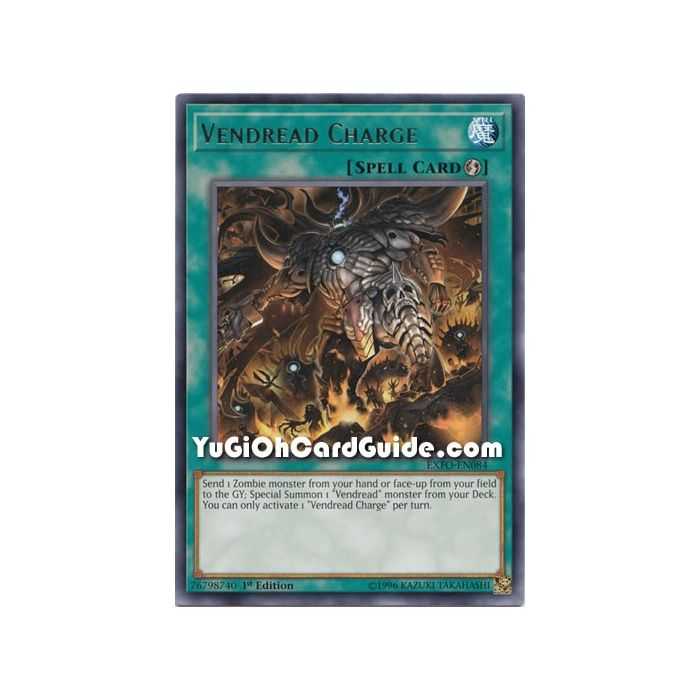 Vendread Charge (Rare) – Extreme Force | Carta YUGIOH en México