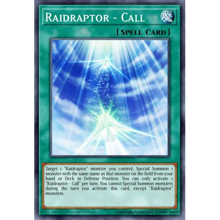 Raidraptor - Call (Ultra Rare)
