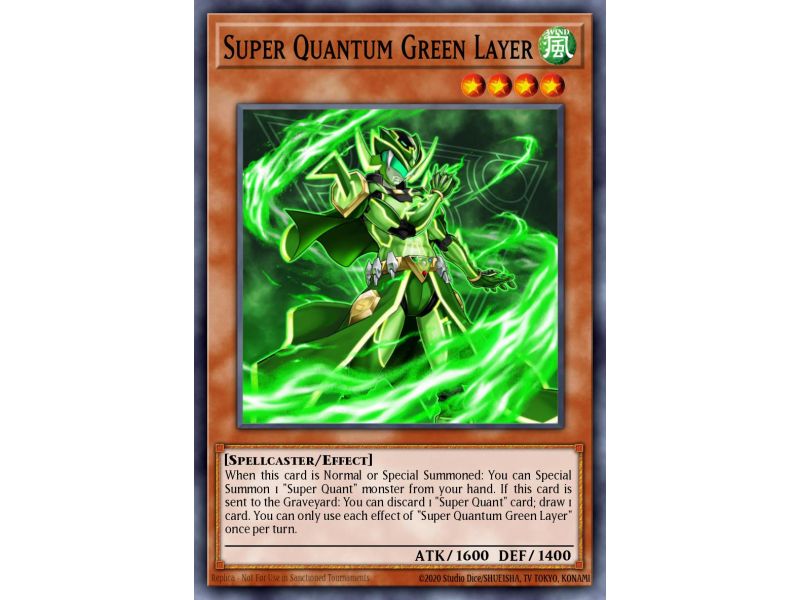 Super Quantum Green Layer (Super Rare)