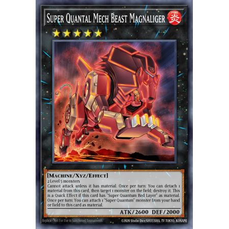 Super Quantal Mech Beast Magnaliger (Ultra Rare)