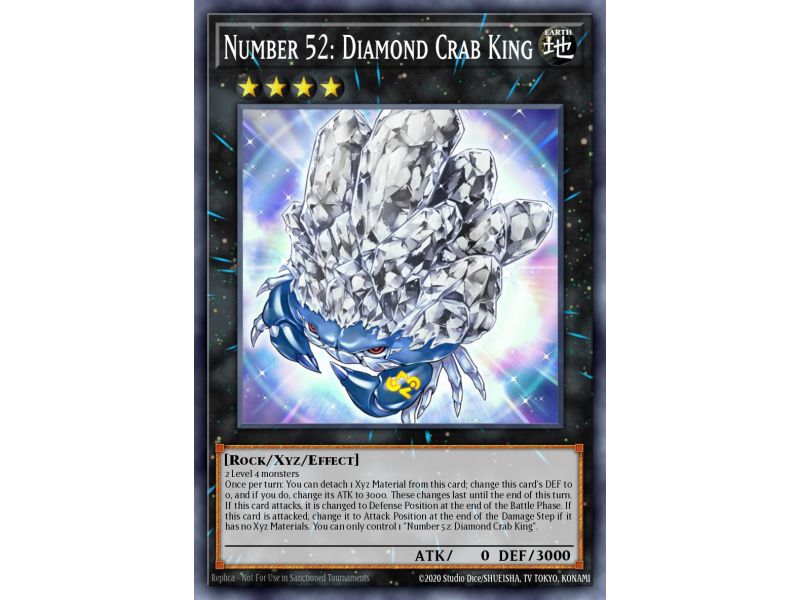 Number 52: Diamond Crab King (Secret Rare)