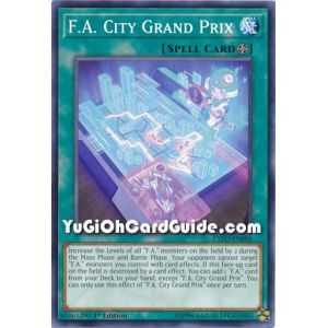 F.A. City Grand Prix (Common) – Extreme Force | Carta YUGIOH en México