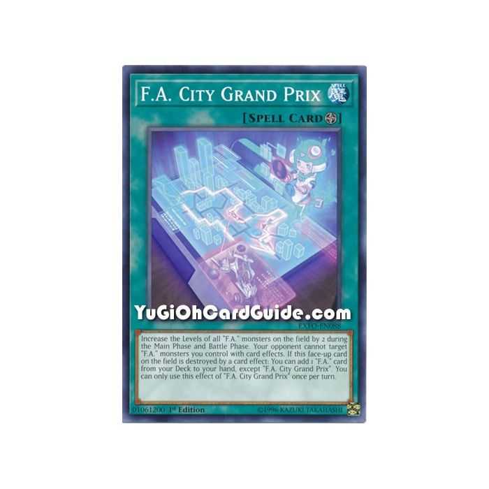 F.A. City Grand Prix (Common) – Extreme Force | Carta YUGIOH en México