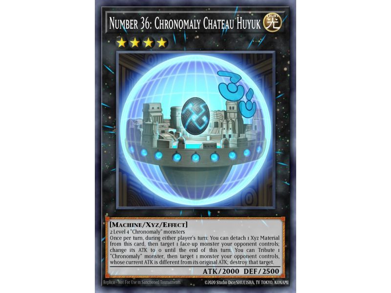 Number 36: Chronomaly Chateau Huyuk (Super Rare)