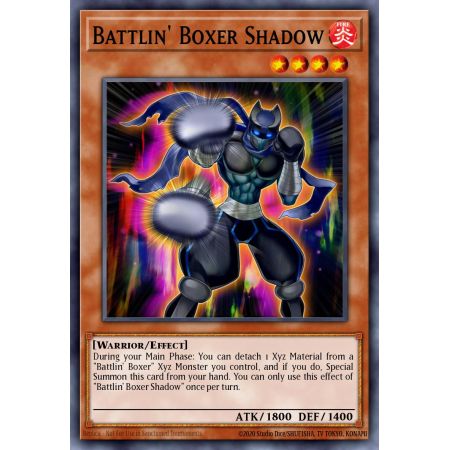 Battlin' Boxer Shadow (Super Rare)