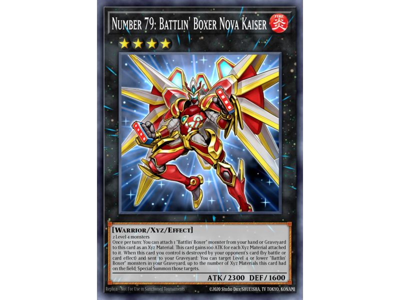 Number 79: Battlin' Boxer Nova Kaiser (Super Rare)