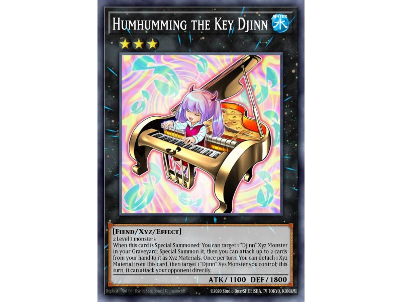 Humhumming the Key Djinn (Super Rare)