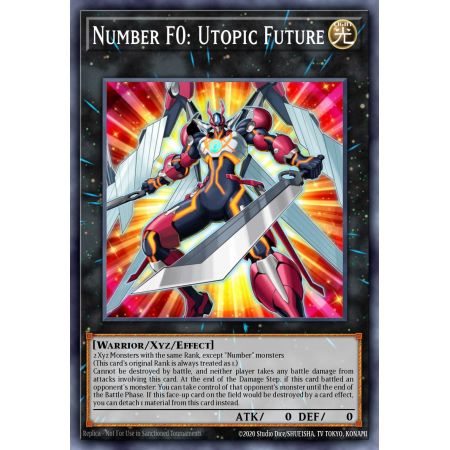 Number F0: Utopic Future (Prismatic Secret Rare)