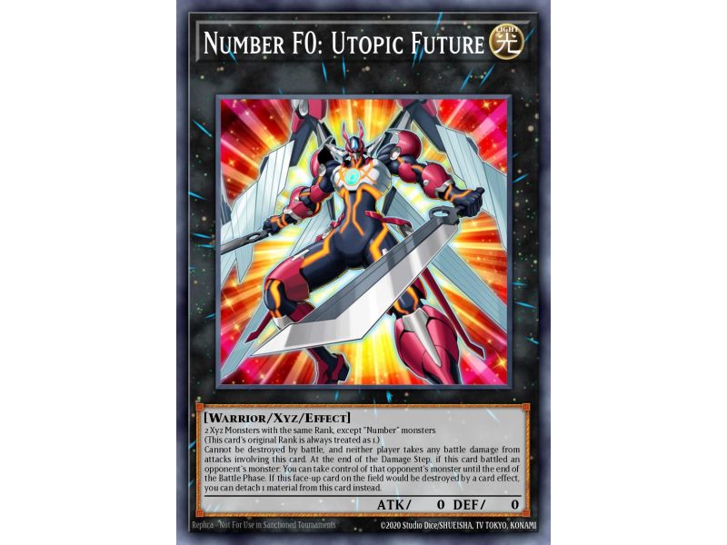 Number F0: Utopic Future (Prismatic Secret Rare)