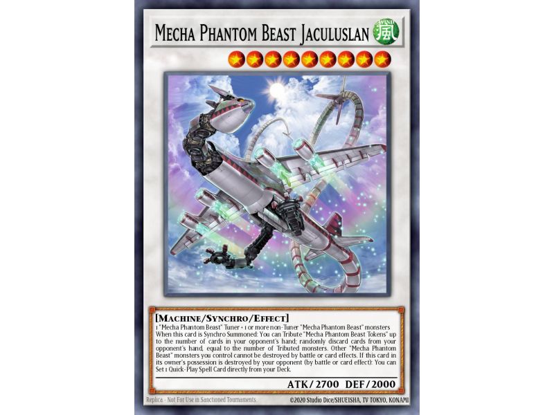 Mecha Phantom Beast Jaculuslan (Super Rare)