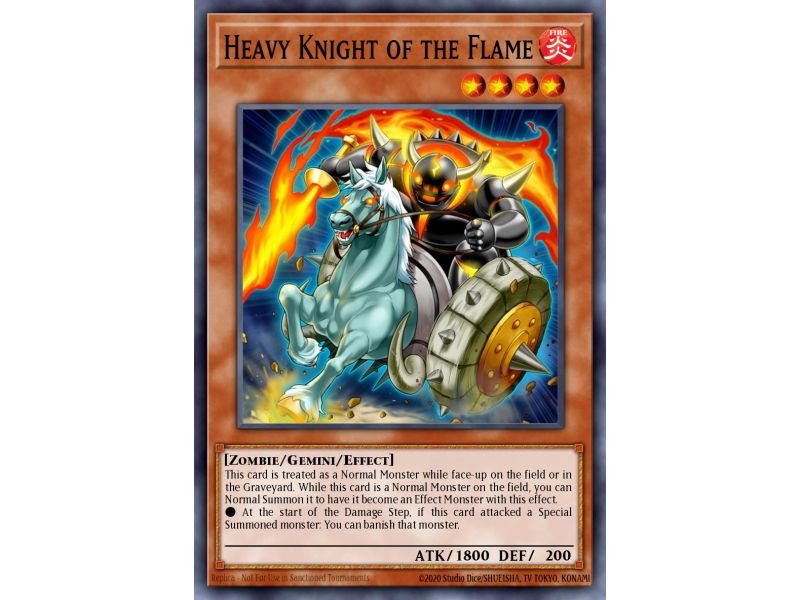 Heavy Knight of the Flame (Super Rare)