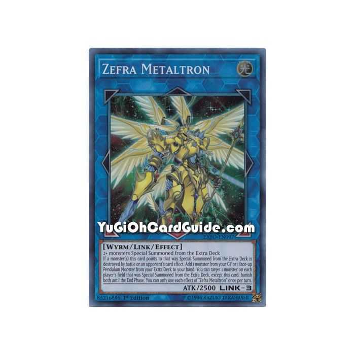 Zefra Metaltron (Super Rare) – Extreme Force | Carta YUGIOH en México