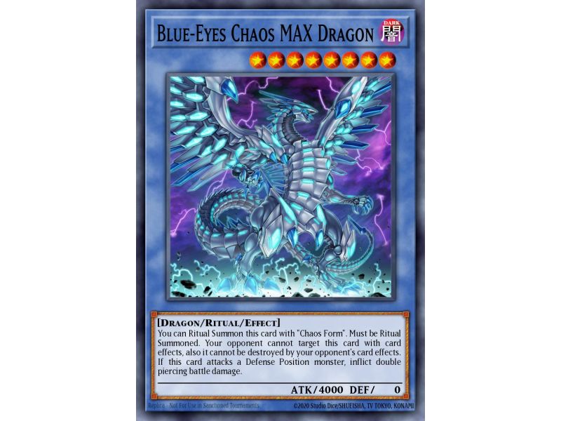 Blue-Eyes Chaos MAX Dragon (Ultra Rare)